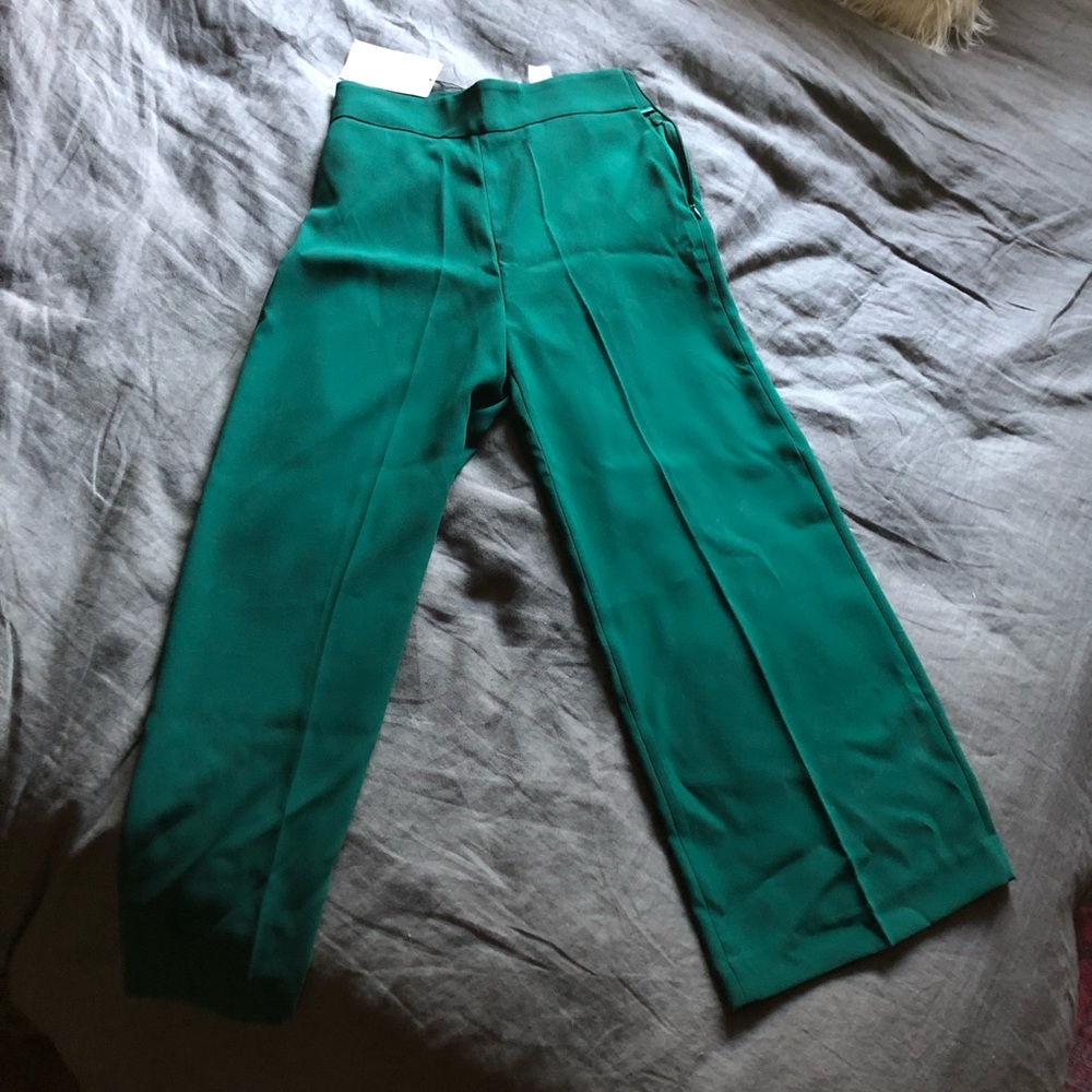 Zara Green Trousers